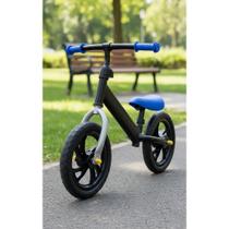 Bicicleta Equilíbrio Infantil Azul 25kg - Aprenda a Andar Rá