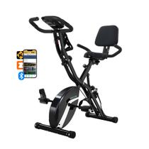 Bicicleta Ergométrica BARWING Dobrável com Resistência Magnética de 16 Níveis