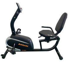 Bicicleta Ergométrica Horizontal Athletic Vision 240BH 8 Níveis de Esforço