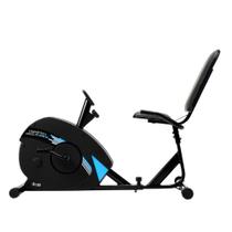 Bicicleta Ergométrica Horizontal Dream Fitness Crosslife HVN H1 Aço Carbono e 4 Funções