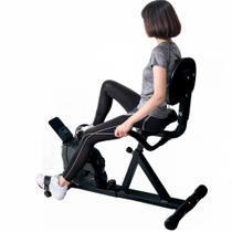 Bicicleta Ergometrica Horizontal Magnetica Com Display Leitor de Batimentos Cardiaco Bike Para Academia Spinning Nova