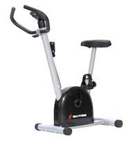 Bicicleta Ergométrica Mile Fitness Residencial 21 velocidades Compacta Preta e Cinza Monitor com Funções Bicicleta Ergométrica Mile Fitness Residencial 21 velocidades Compacta Preta e Cinza Monitor com Funções