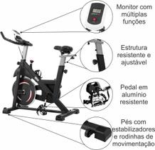 Bicicleta Ergométrica para Spinning 8kg Mecanica Odin Fit Bicicleta Ergométrica para Spinning 8kg Mecanica Odin Fit