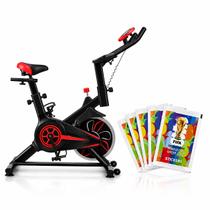 Bicicleta Ergométrica Spinning 6 kg Com Roda Inércia Brinde 35 unidades Figurinhas Copa Mundo Bicicleta Ergométrica Spinning 6 kg Com Roda Inércia Brinde 35 unidades Figurinhas Copa Mundo
