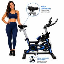 Bicicleta Ergométrica Spinning com Inércia de 13KG para até 150KG Profissional e Recreativa Speed Ecom Fitness