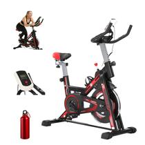 Bicicleta Ergométrica Spinning Com Monitor Integrado E Ajustes Preto