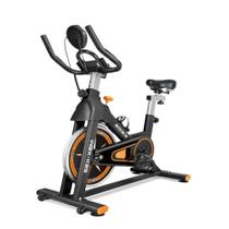 Bicicleta Ergométrica Spinning Kikos MAXKS2 Roda de Inércia 8Kg, 5 Funções, Display Lcd