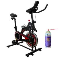 Bicicleta Ergométrica Spinning Profissional Inércia 13kg Com painel Digital Suporta até 150KG Bicicleta Ergométrica Spinning Profissional Inércia 13kg Com painel Digital Suporta até 150KG