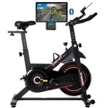 Bicicleta Ergométrica Spinning S100 Bike Connect Bluetooth Consport Roda Inércia 8kg Ajustável