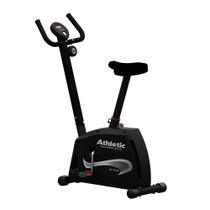 Bicicleta Ergométrica Vertical Athletic Action Magnética 8 Níveis 140kg Suportados Silenciosa e Confortável
