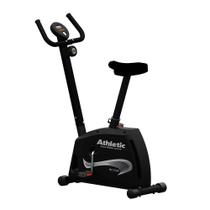 Bicicleta Ergométrica Vertical Athletic Action Magnética 8 Níveis 140kg Suportados Silenciosa E Confortável
