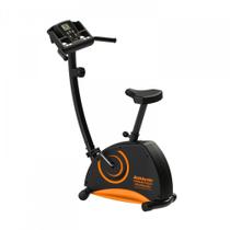 Bicicleta Ergométrica Vertical Monitor 9 Funções Spinning Fitness Treino Residencial Academia Preta - Athletic