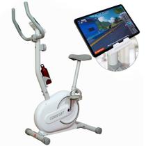 Bicicleta Ergométrica Vertical V1000 Connect Bluetooth Ajustável Consport Bicicleta Ergométrica Vertical V1000 Connect Bluetooth Ajustável Consport