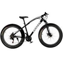 Bicicleta Fat Bike Aro 26 Câmbio Shimano 21 Marchas - Zrader