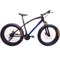 Bicicleta Fat Bike Aro 26 Vizu X-Treme 21v Suspensão