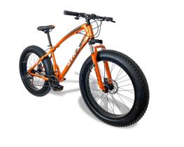 Bicicleta Fat Bike GTR-X Aro 26 Pneus 4.0 Freios a Disco Câmbios Shimano