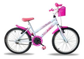 Bicicleta Feminina Aro 20 Power Branca Bike Bella Infantil - Power Bike