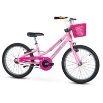 Bicicleta Feminina Aro 20 Rosa Bella