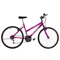 Bicicleta Feminina Aro 24 18V Dalia Cor Violeta