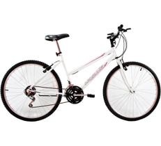 Bicicleta Feminina Aro 26 18 Marchas Dalia Branca Bicicleta Feminina Aro 26 18 Marchas Dalia Branca