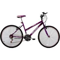 Bicicleta Feminina Aro 26 18 Marchas Dalia Violeta - Dalannio Bike