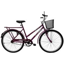 Bicicleta Feminina ARO 26 Genova - 310131 Roxo