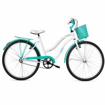 Bicicleta Feminina Aro 26 Passeio Forss Hello Com Cestinha Bicicleta Feminina Aro 26 Passeio Forss Hello Com Cestinha