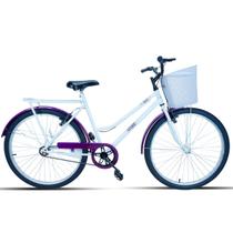 Bicicleta Feminina Aro 26 Retro Com Cestinha Bicicleta Feminina Aro 26 Retro Com Cestinha