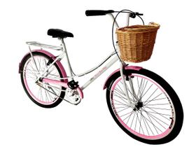Bicicleta feminina aro 26 tipo ceci vime retrô vintage mary - Maria Clara Bikes