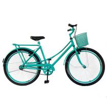 Bicicleta Feminina Aro 26 Urbana Cestinha Freios V Brake Revisada e Lubrificada Bicicleta Feminina Aro 26 Urbana Cestinha Freios V Brake Revisada e Lubrificada