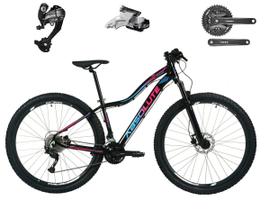 Bicicleta Feminina aro 29 Absolute Hera 27v Câmbios Shimano Altus Freios Hidráulicos - Preto