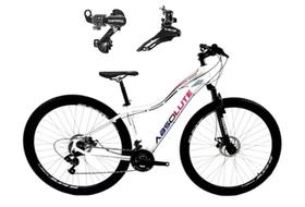 Bicicleta Feminina aro 29 Absolute Hera Alumínio 21 Marchas Câmbios Shimano Freio a Disco - Branca Bicicleta Feminina aro 29 Absolute Hera Alumínio 21 Marchas Câmbios Shimano Freio a Disco - Branca