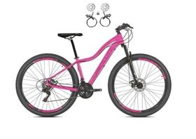 Bicicleta Feminina Aro 29 Absolute Hera Alumínio 21v Freio a Disco Hidráulico Garfo Com Suspensão - Rosa Bicicleta Feminina Aro 29 Absolute Hera Alumínio 21v Freio a Disco Hidráulico Garfo Com Suspensão - Rosa