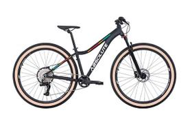Bicicleta Feminina Aro 29 Absolute Mia 3 12v Garfo com Trava K7 11/50 Freios Hidráulicos Kit 1x12 Pneu com Faixa Bege - Preto