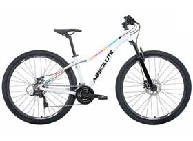 Bicicleta Feminina Aro 29 Absolute Mia 3 Alumínio 24v Câmbios Shimano Garfo com Trava no Ombro - Branco Bicicleta Feminina Aro 29 Absolute Mia 3 Alumínio 24v Câmbios Shimano Garfo com Trava no Ombro - Branco