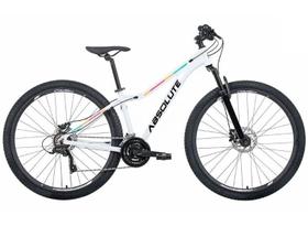 Bicicleta Feminina Aro 29 Absolute Mia 3 Alumínio 24v Câmbios Shimano Garfo com Trava no Ombro - Branco