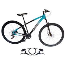 Bicicleta Feminina Aro 29 Alumínio KSW XLT 100 21v Disco Hidráulico Suspensao 80mm