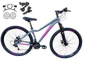 Bicicleta Feminina Aro 29 Gta Start 21v Alumínio Mtb Câmbios Shimano Freio a Disco Hidráulico Bicicleta Feminina Aro 29 Gta Start 21v Alumínio Mtb Câmbios Shimano Freio a Disco Hidráulico