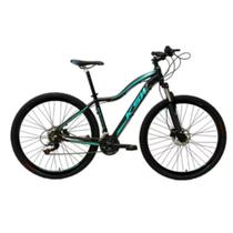 Bicicleta Feminina Aro 29 Mtb Absolute Hera 24v Freio a Disco Hidráulico Suspensao 80mm Estrada Cidade