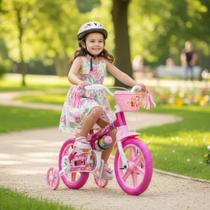 Bicicleta Feminina da Barbie Aro 12