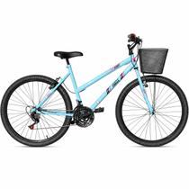 Bicicleta Feminina Forss Anny Aro 26 C/cestinha 18 Marchas