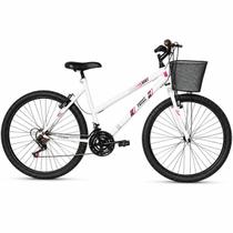 Bicicleta Feminina Forss Anny Aro 26 C/cestinha 18 Marchas