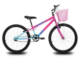 Bicicleta Feminina Infantil Aro 24 KOG Perfeita para Presente, com Cestinha e Preço Especial Bicicleta Feminina Infantil Aro 24 KOG Perfeita para Presente, com Cestinha e Preço Especial