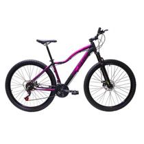 Bicicleta Feminina KSW MWZA Aro 29 Alumínio 24 Velocidades MTB Freio Mecânico
