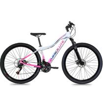 Bicicleta Feminina Mountain Bike Aro 29 Absolute Hera 21v Freio a Disco Hidráulico