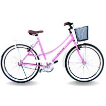 Bicicleta Feminina Retrô Aro 26 Caiçara com Cesta Beach Brisa - Ello Bike