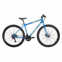 Bicicleta Flexus 1.5 Mountain Bike Aro 29 Quadro Aço 21 Marchas Free Action Azul Capri Bicicleta Flexus 1.5 Mountain Bike Aro 29 Quadro Aço 21 Marchas Free Action Azul Capri