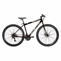 Bicicleta Flexus 1.5 Mtb Aro 29 Quadro Aço 21 Marchas Free Action Preto Brilho Bicicleta Flexus 1.5 Mtb Aro 29 Quadro Aço 21 Marchas Free Action Preto Brilho