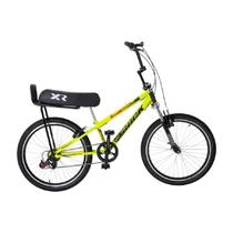 Bicicleta Flip Fire Aro 24 Track Amarelo Neon Bicicleta Flip Fire Aro 24 Track Amarelo Neon