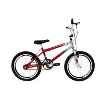 Bicicleta Fly Aro 20 Cross em Aço BMX Freio V-Brake